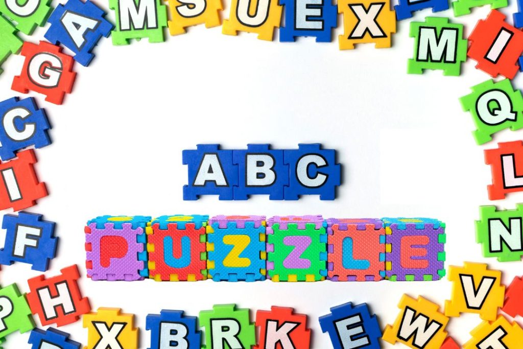 Alphabet Puzzles Blocks 